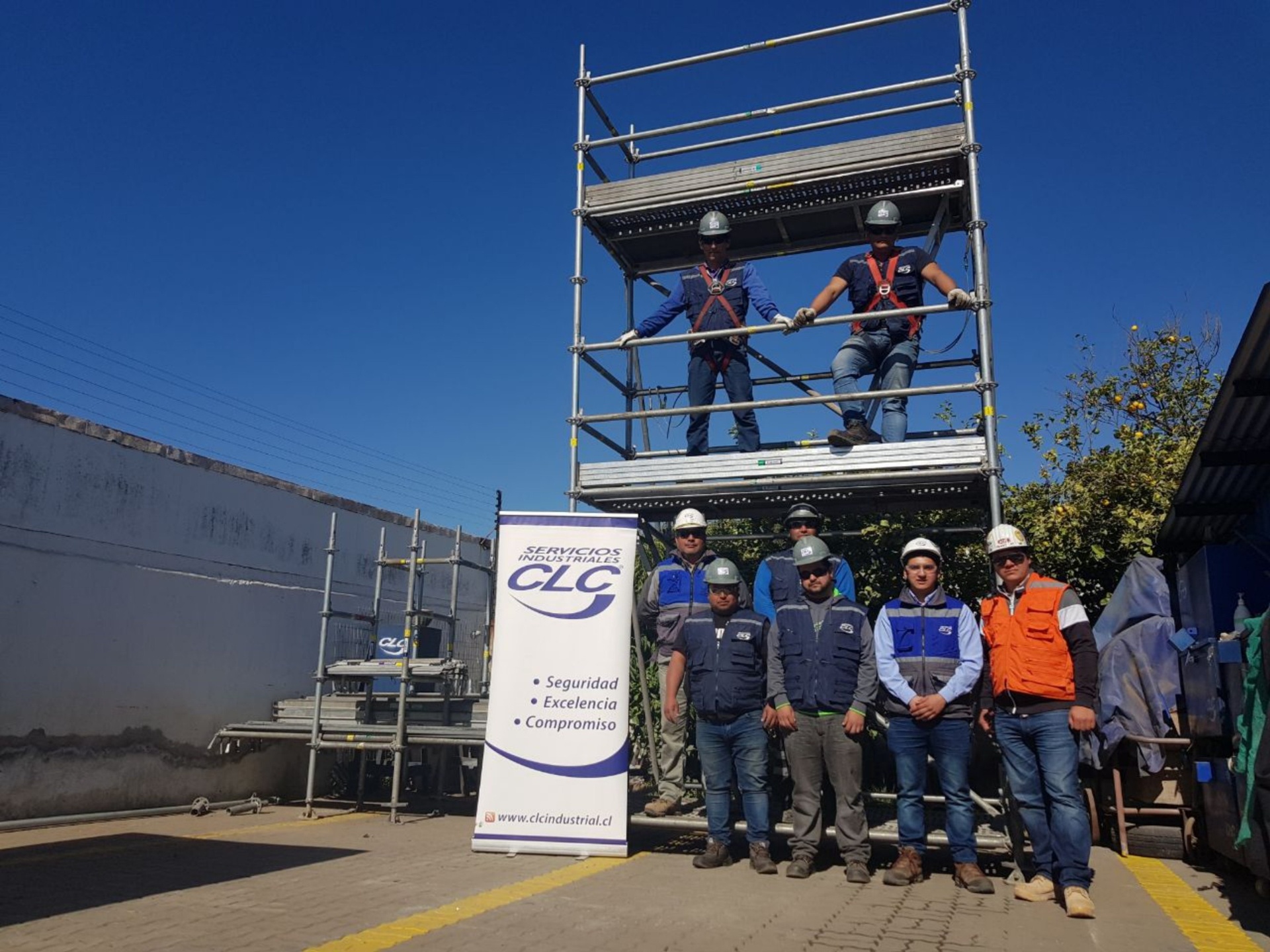 Normas internacionales para andamios